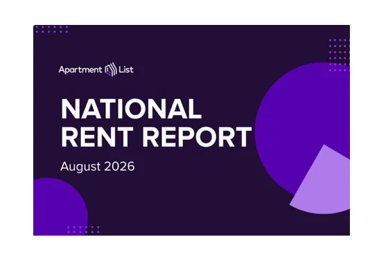 8-3-26 apartment list august report-f Rents continue heading in the right direction as rents increased again in July as the national median rent was up 0.2 percent in July