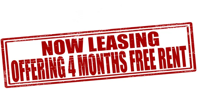 Rental listings offering rent concessions from waived application fees, rent credits and rent-free months reached 43.5% of 50 largest metros